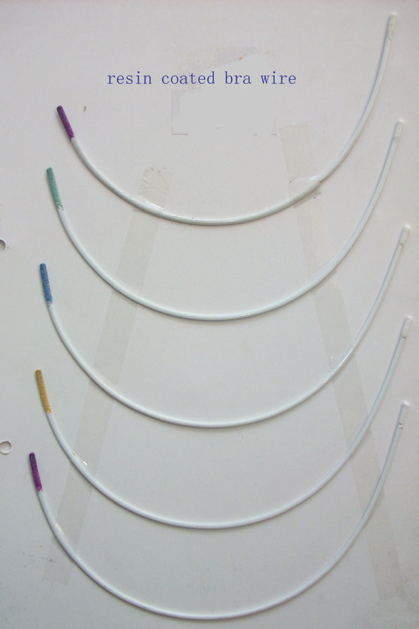 resin coated bra wire