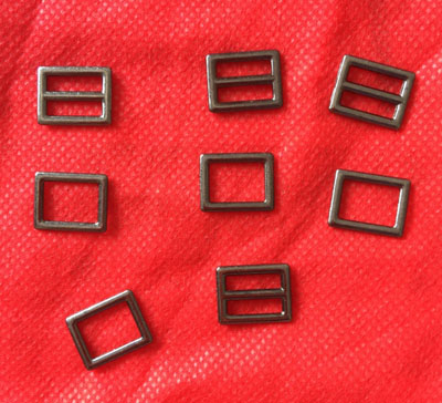Square ring and slider