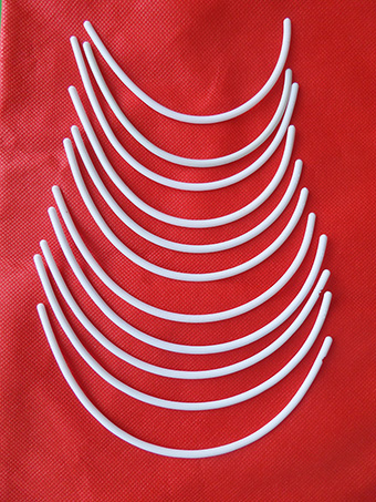 curved bra plastic wire